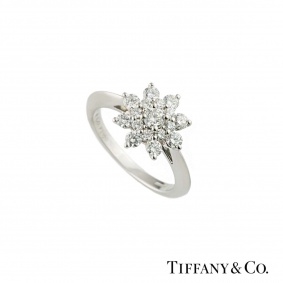 Tiffany & Co. Flower Diamond Ring